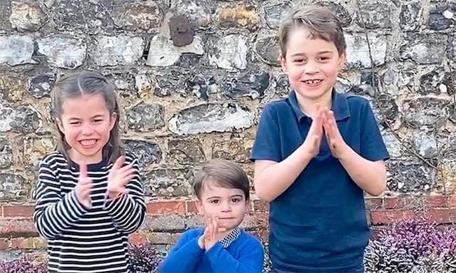 Prince Louis has grown up in British royal children new video