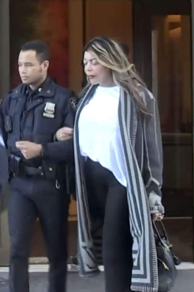 Wendy Williams is escorted to the Lenox Hill Hospital in New York City 