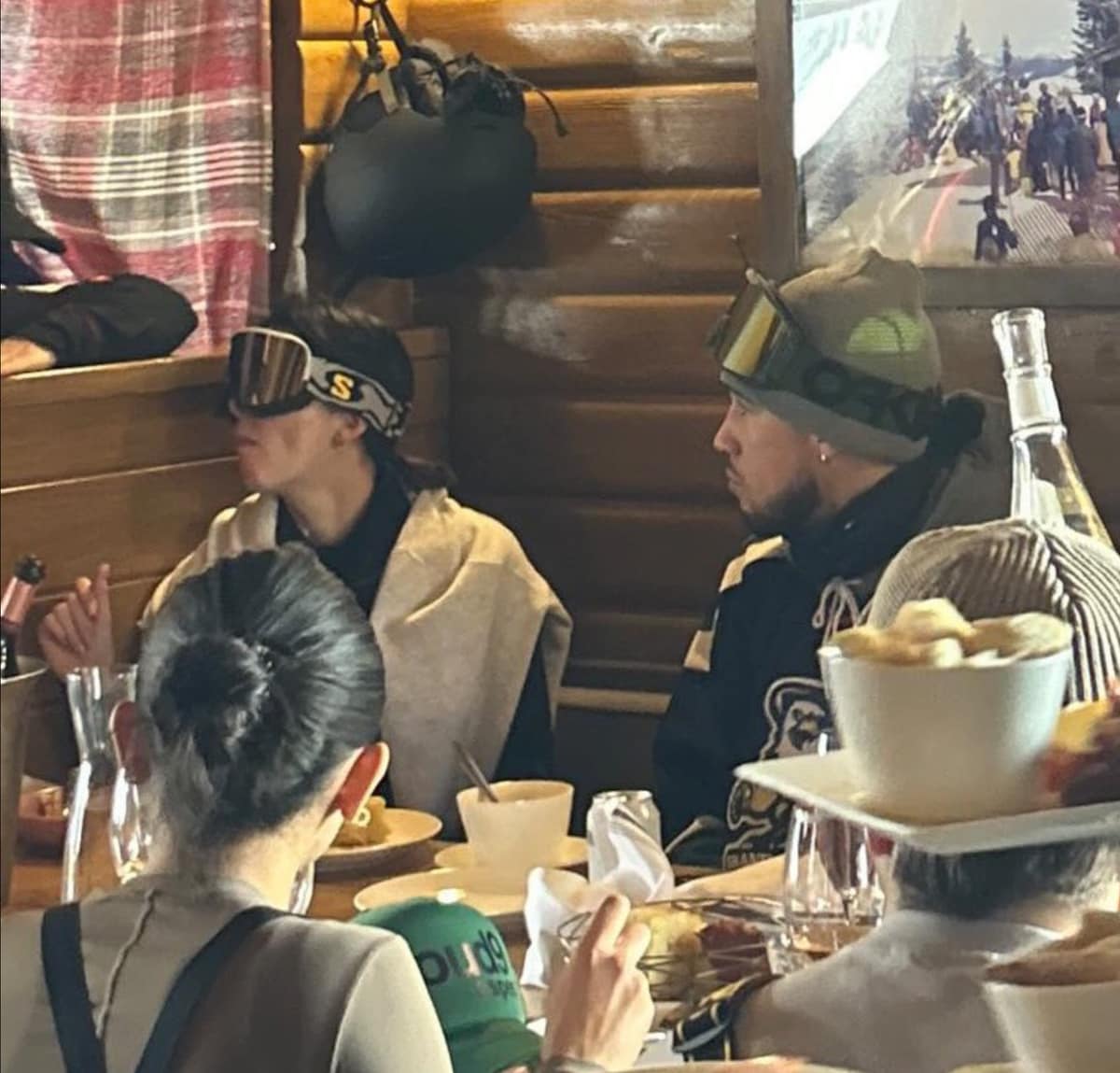 Devin Booker and ex Kendall Jenner in Colorado