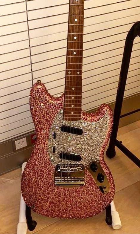 Shakira's sparkly guitar