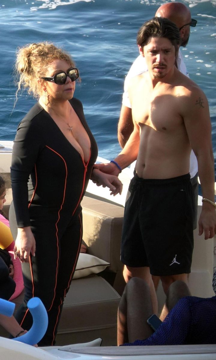 Mariah Carey Capri Vacation