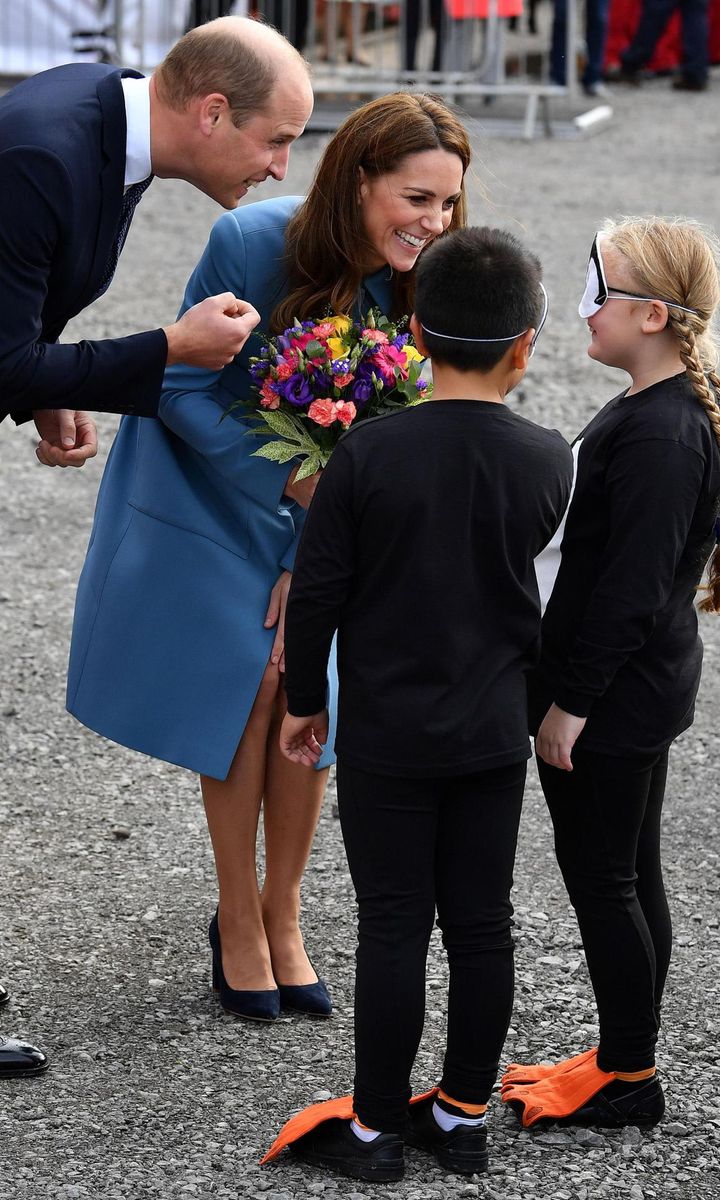 Kate Middleton, Prince William attend ship naming ceremony