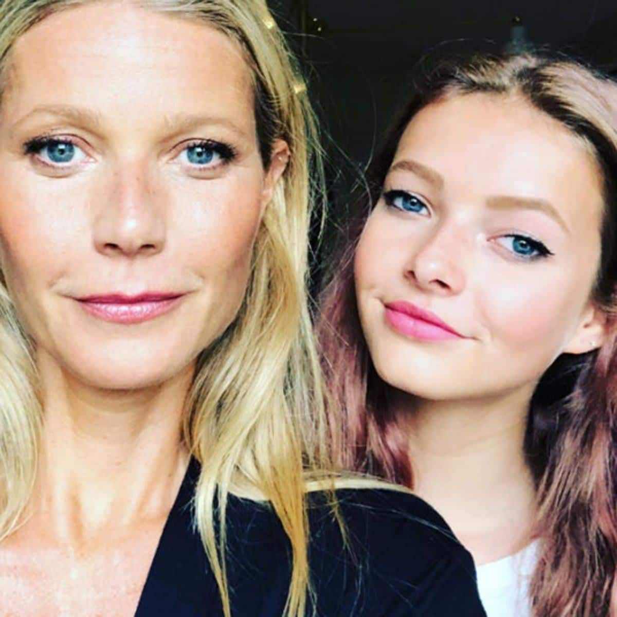 Apple es hija de la actriz Gwyneth Paltrow y el cantante Chris Martin