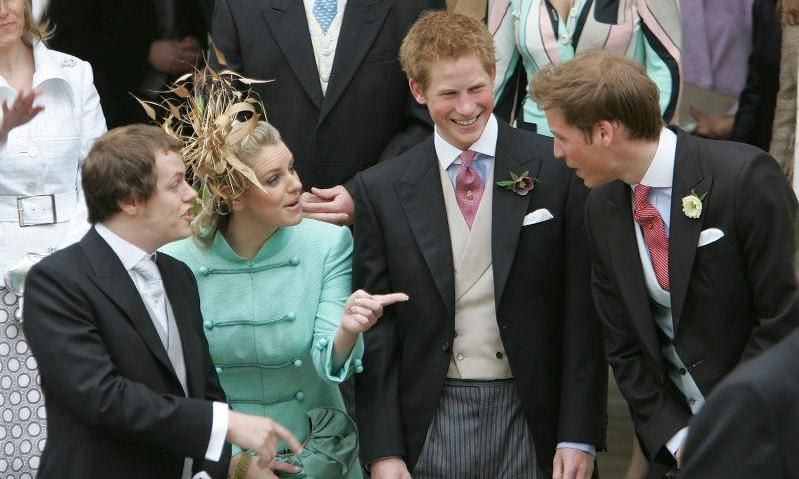 Prince William, Harry's stepbrother and stepsister