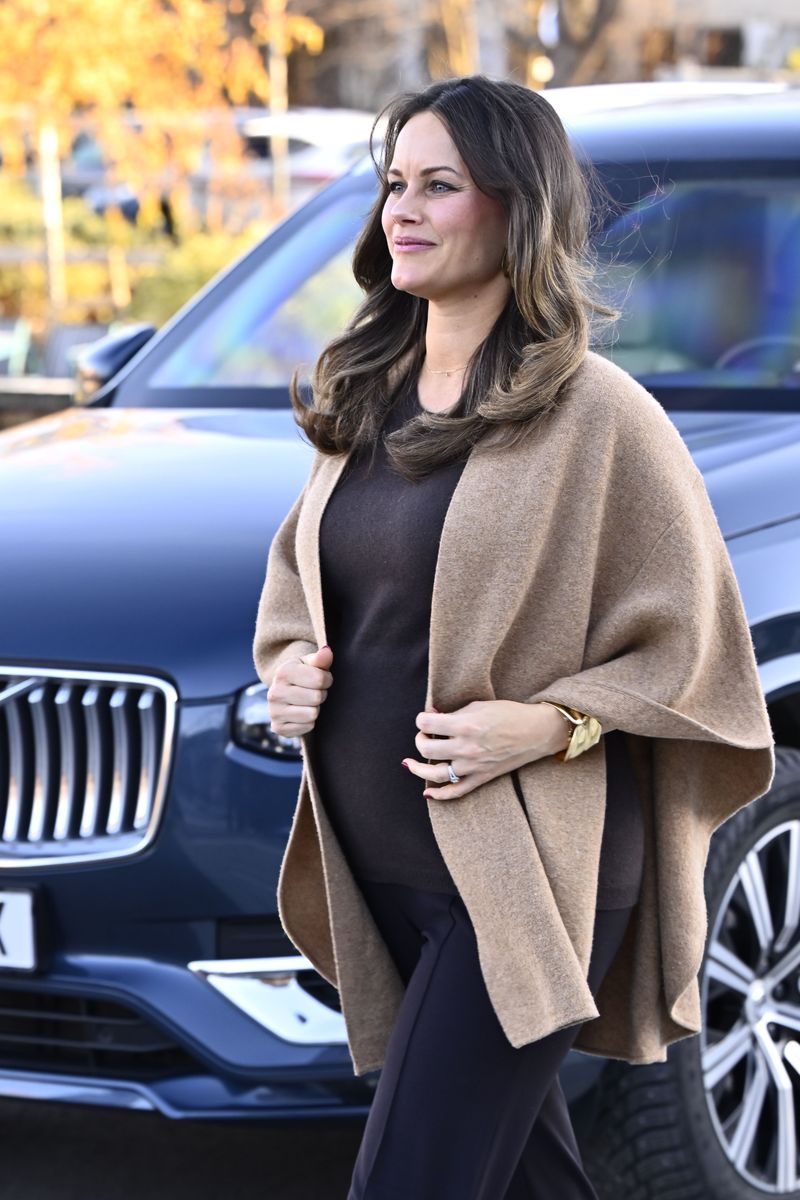 Princess Sofia of Sweden's baby bump was on display on Nov. 19, 2024