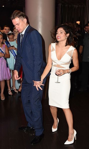 August 1: Channing Tatum and his wife Jenna Dewan-Tatum show off their dance moves while attending the 5th Annual Celebration of Dance Gala presented By The Dizzy Feet Foundation at Club Nokia.
Photo: Getty Images