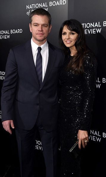 January 5: Matt Damon and his wife Luciana Barroso attended the National Board of Review gala in NYC.
<br>
Photo: Getty Images