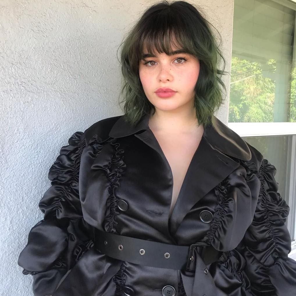 Barbie Ferreira Dark brown pink lip