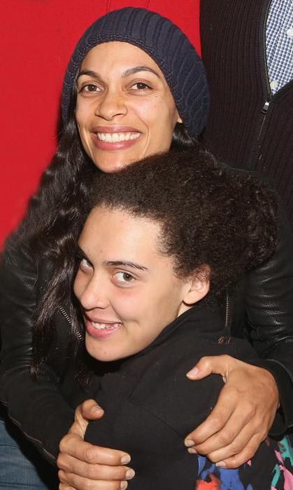 Rosario Dawson and daughter Lola