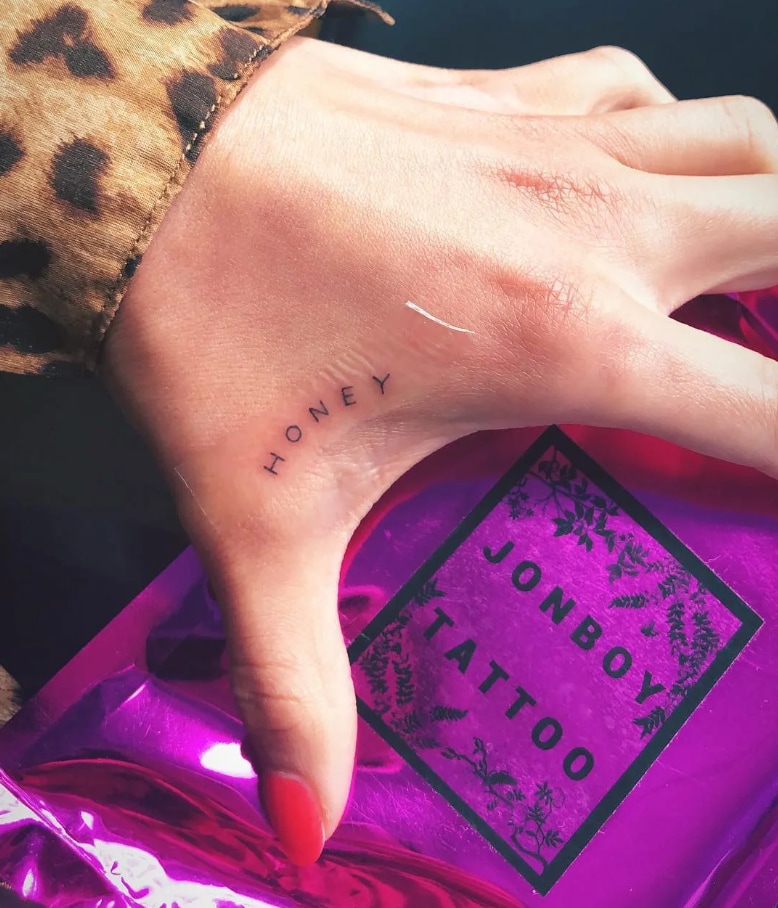 Shay Mitchell’s tattoo 