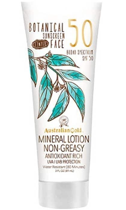 AUSTRALIAN GOLD Botanical SPF 50 Tinted Face Lotion