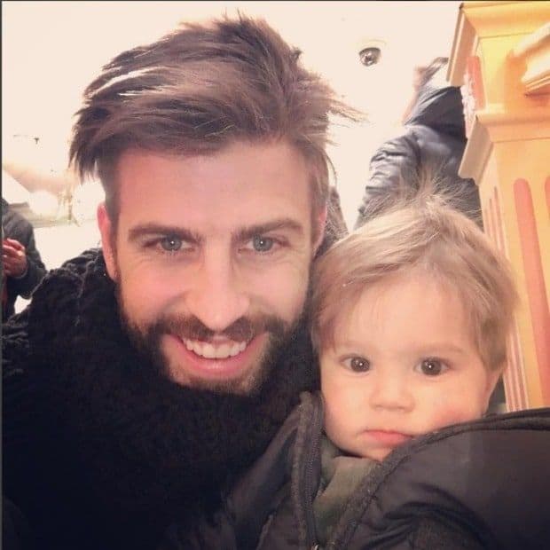 Little Sasha and his daddy showed off their twinning hairstyles.
<br>
Photo: Instagram/@3gerardpique