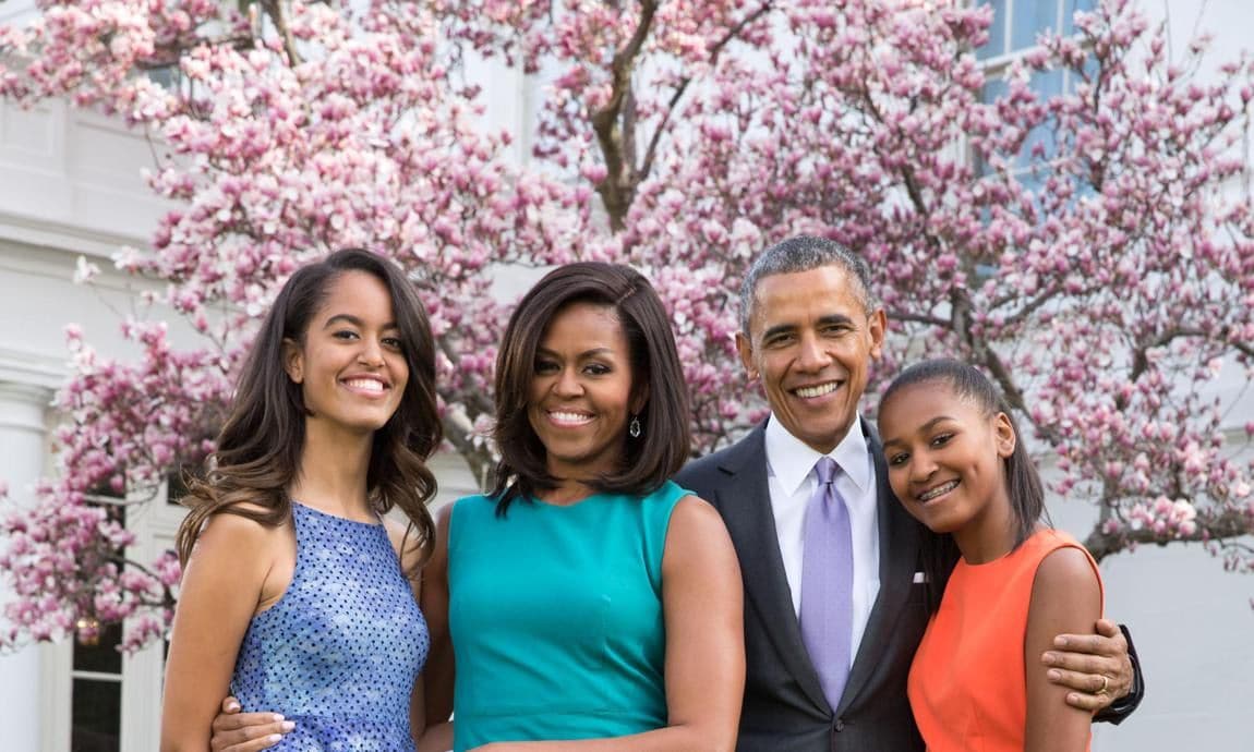 Barack Obama, Michelle Obama daughters