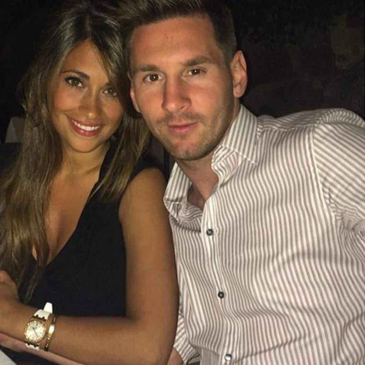 Lionel Messi y Antonela Roccuzzo