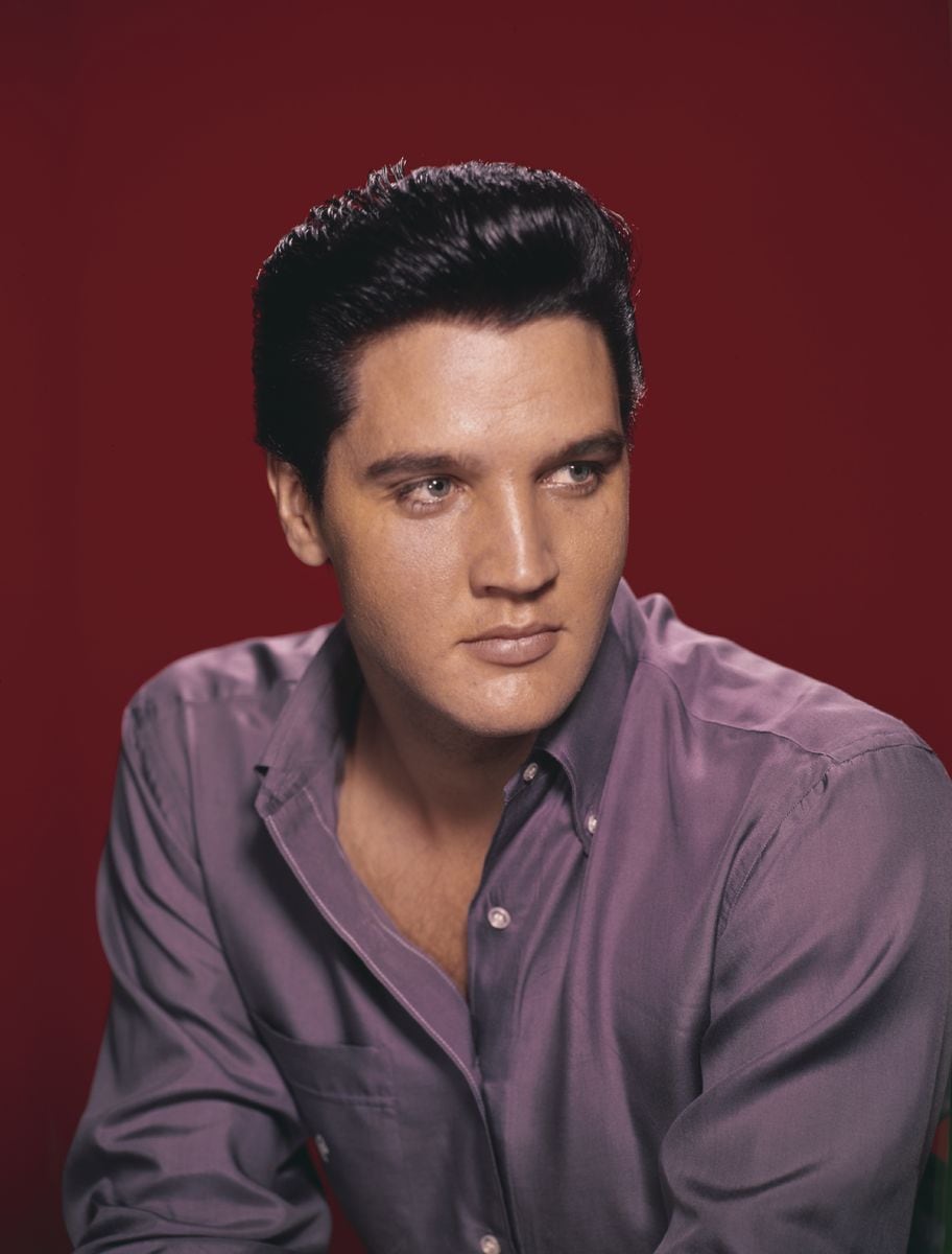 Finley bears a striking resemblance to her grandfather Elvis Presley