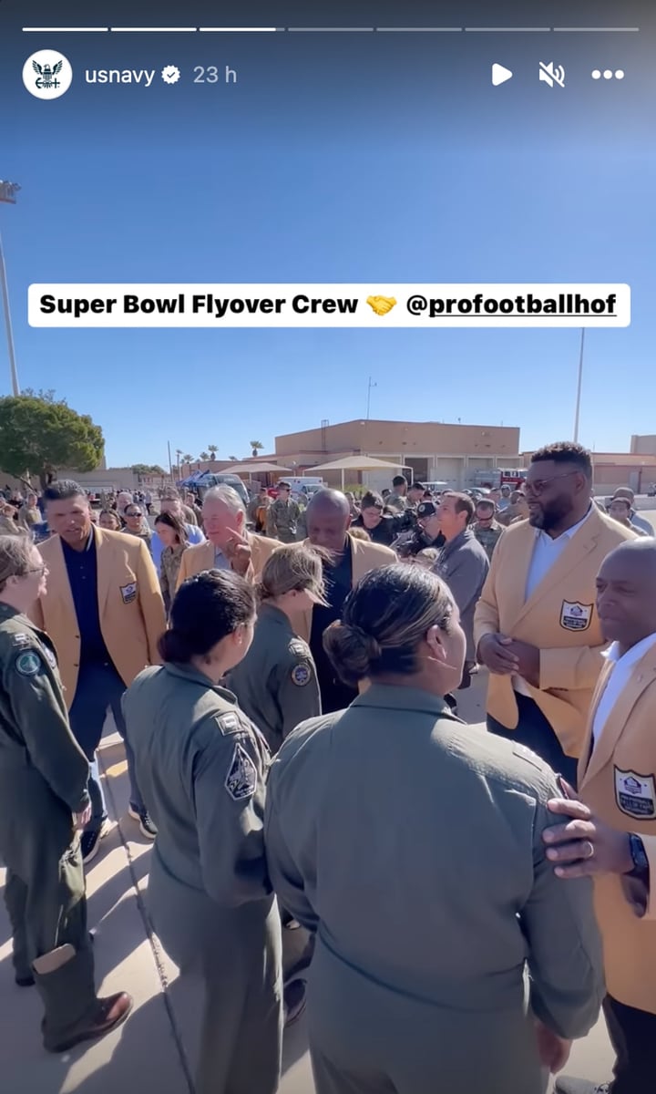 An all female team of pilots will do the 2023 Super Bowl flyover honoring 50 years of women flying in the U.S. Navy