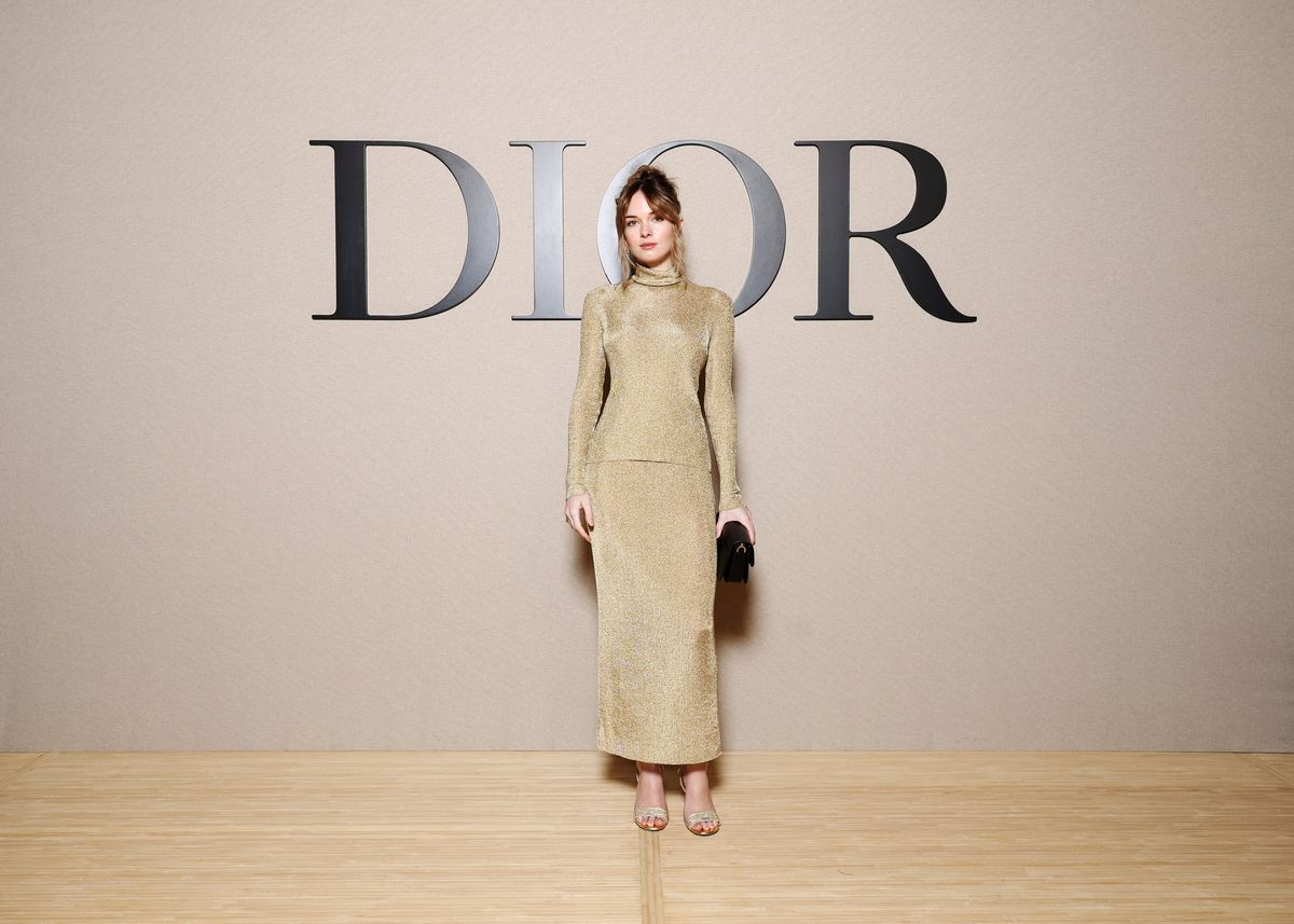 Stella Banderas attends the Christian Dior Womenswear Fall/Winter 2024-2025 show as part of Paris Fashion Week