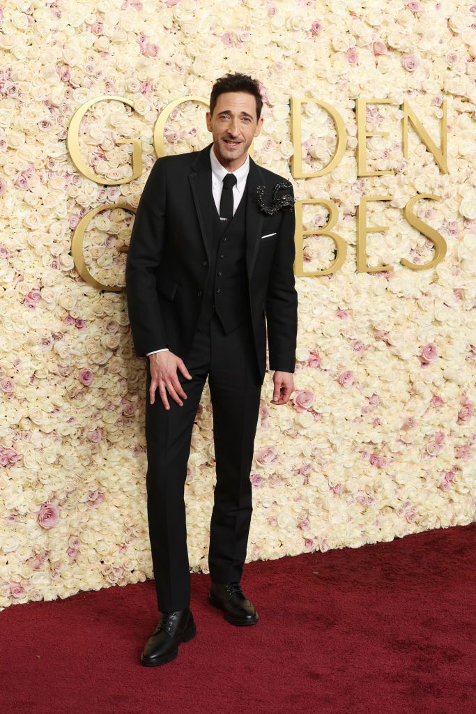 Adrien Brody - Red Carpet Magic: Must-see photos from the 2025 Golden Globes