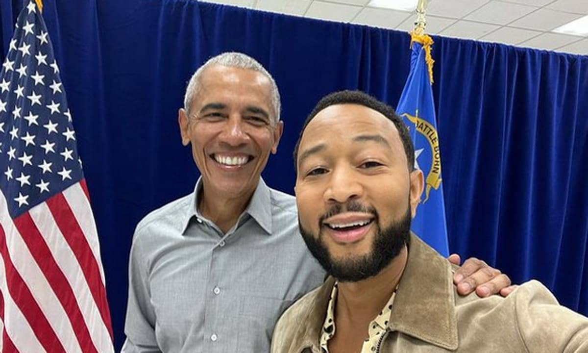 John Legend and Obama