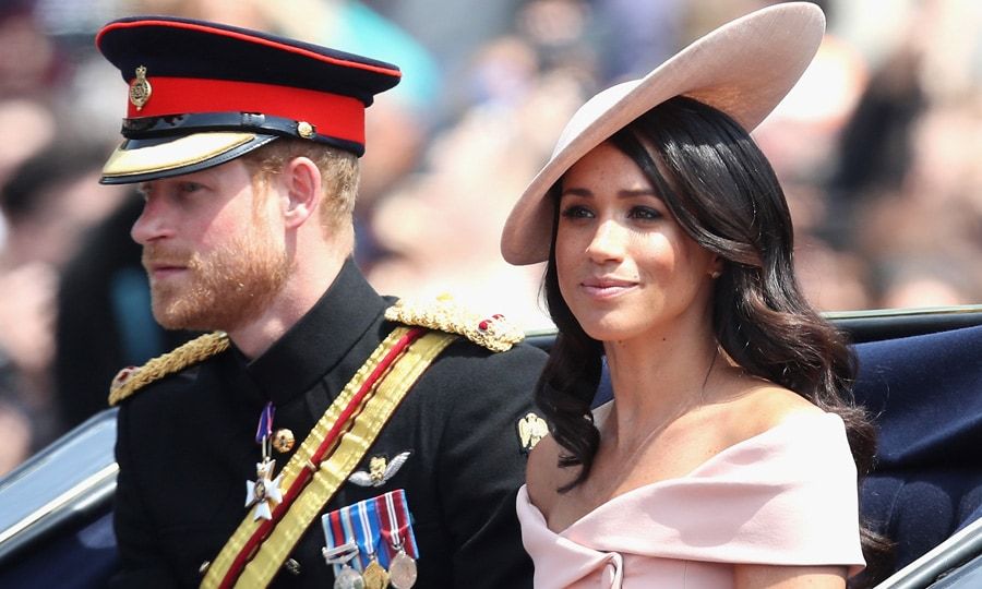 Meghan Markle trooping the color 2018