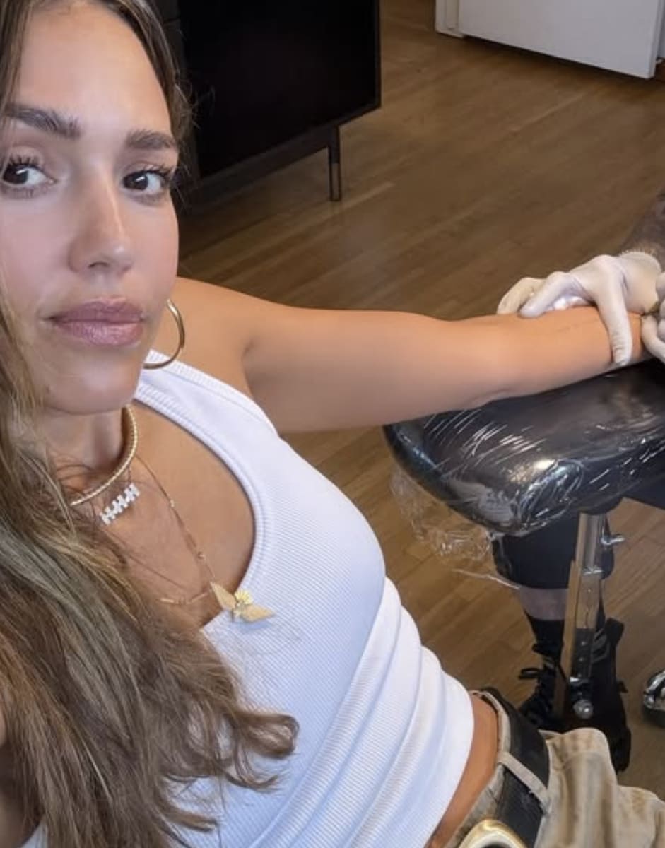 Jessica Alba shared a look at her tattoo in a previous Instagram post, teasing the current chapter in her life following her divorce