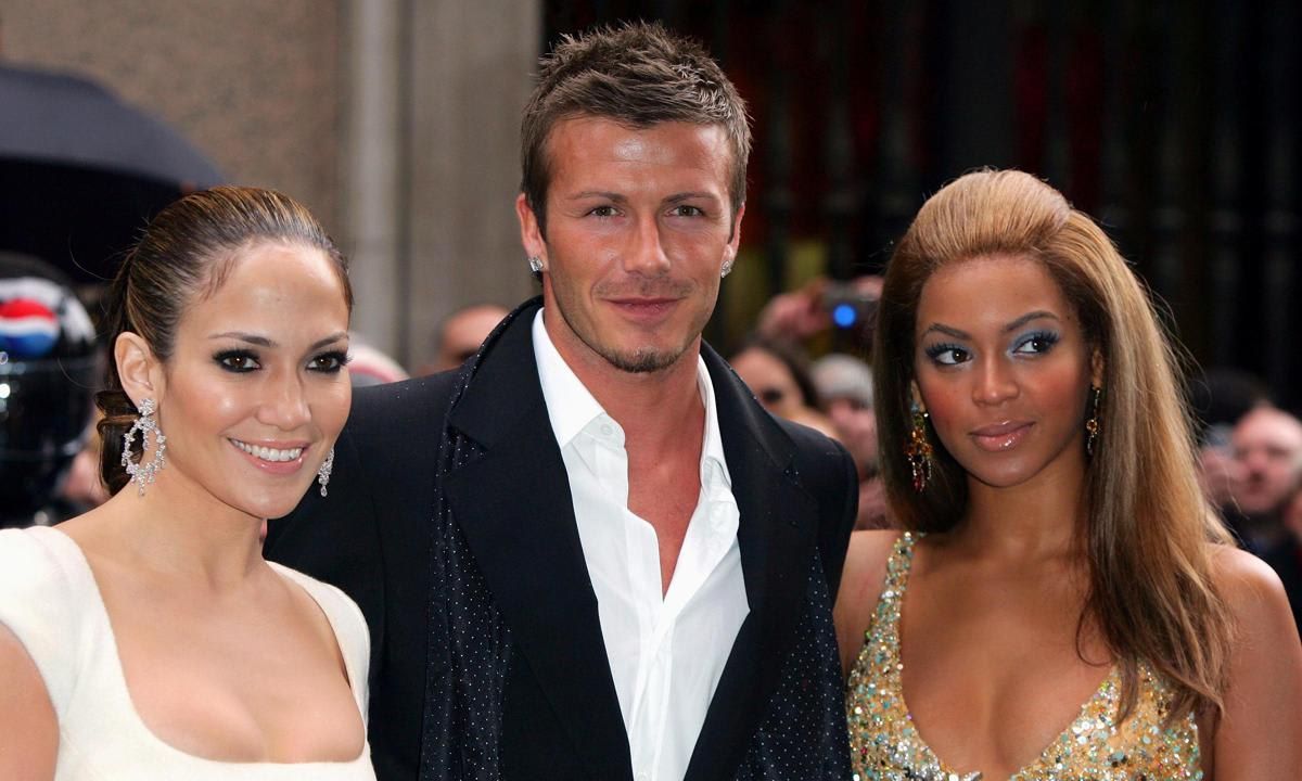 David Beckham, Beyonce & Jennifer Lopez Promote The New Pepsi Advertisment