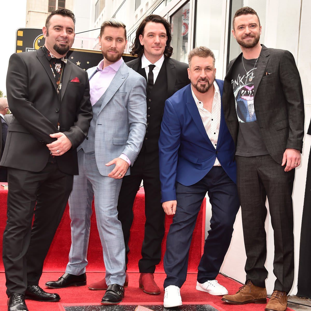 *NSYNC Honored With Star On The Hollywood Walk Of Fame