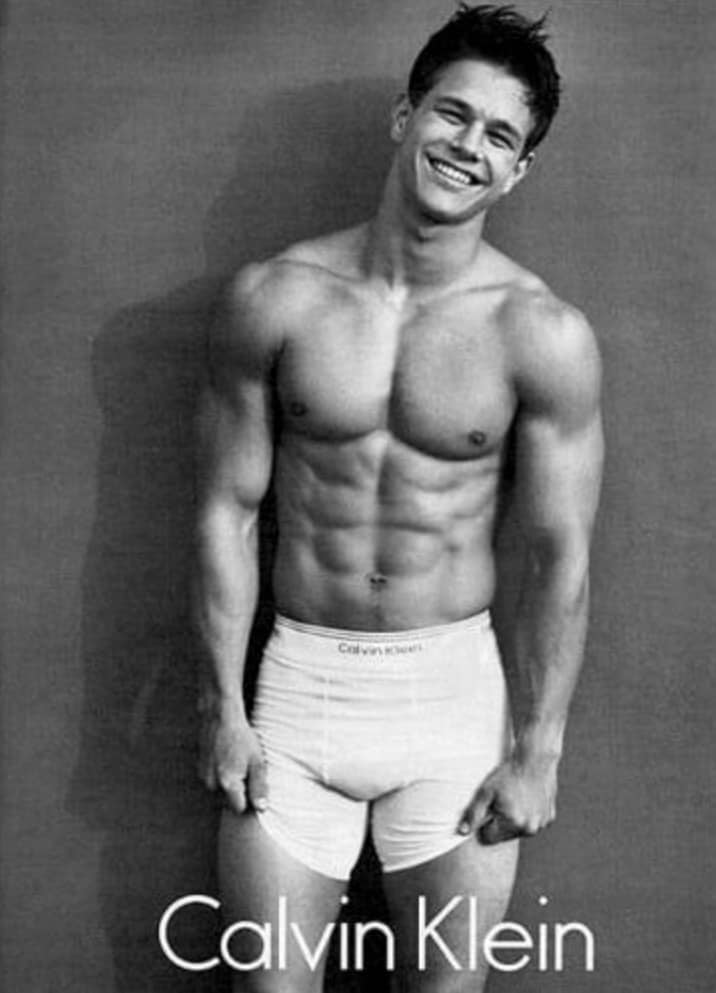 Mark Wahlberg poses for Calvin Klein campaign