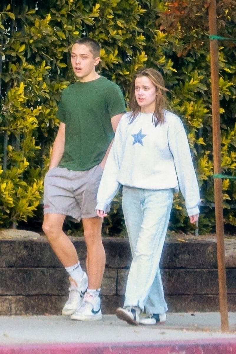 Knox and Vivienne Jolie Pitt latest outing together in LA: The twins ...