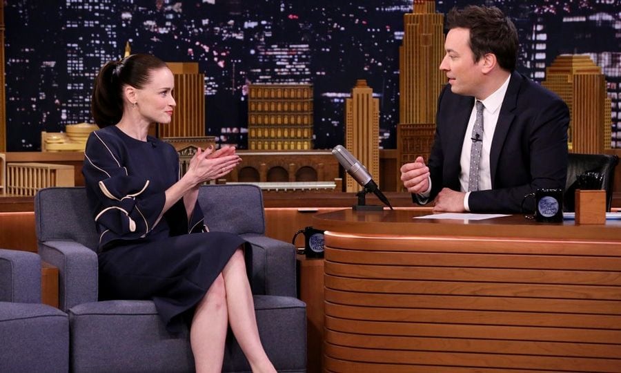 Alexis Bledel might be gearing up for future travels. <i>The Handmaid's Tale</i> actress revealed on <i>The Tonight Show</i> that a third installment of <i>Sisterhood of the Traveling Pants</i> has been pitched. "We just pitched a third movie," she told Jimmy Fallon on the April 26th show. "I hope it comes together. It would be so great. I would love it. It would be the best thing."
Photo: Andrew Lipovsky/NBC