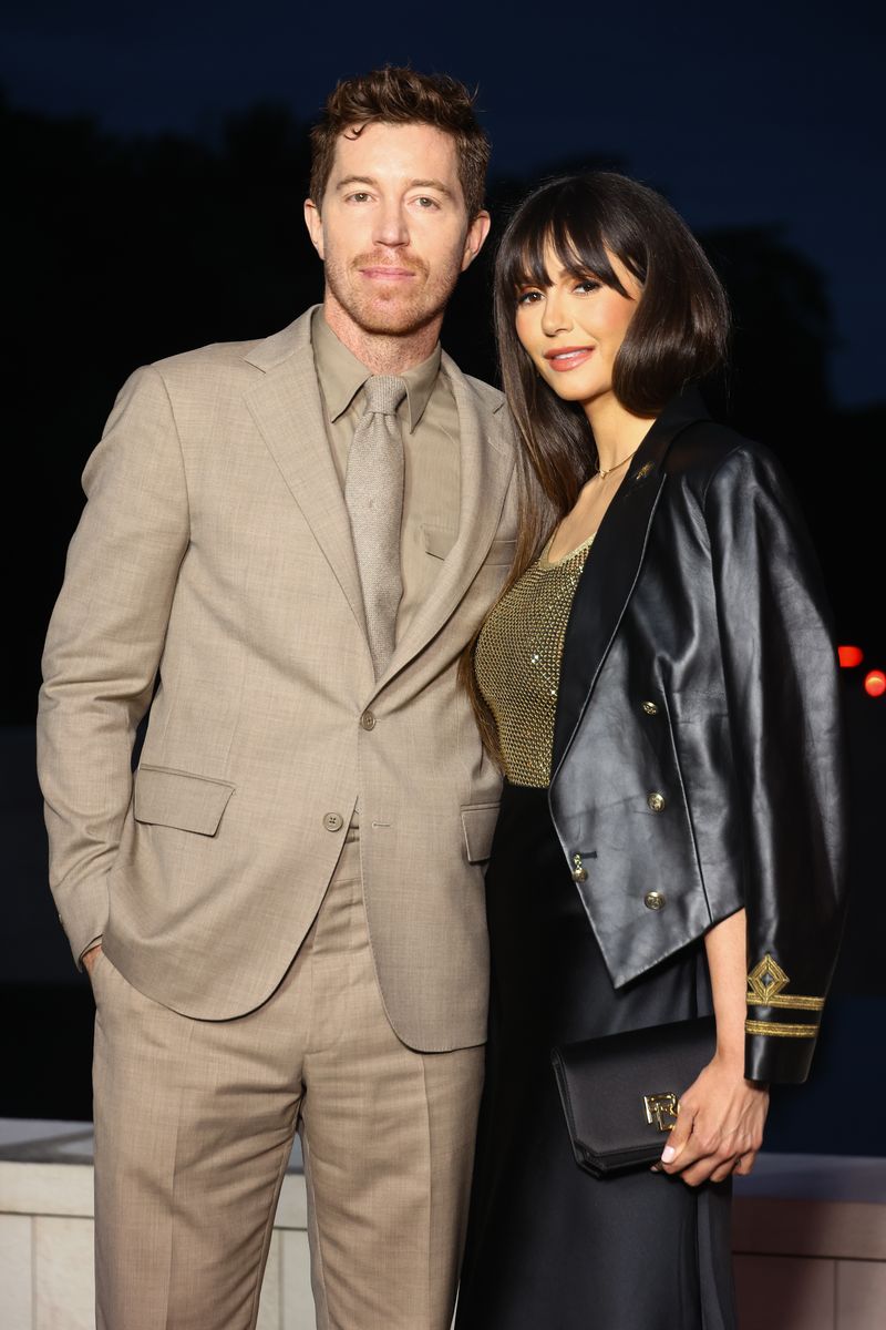 Shaun White and Nina Dobrev attend The Prelude to The Paris Games 