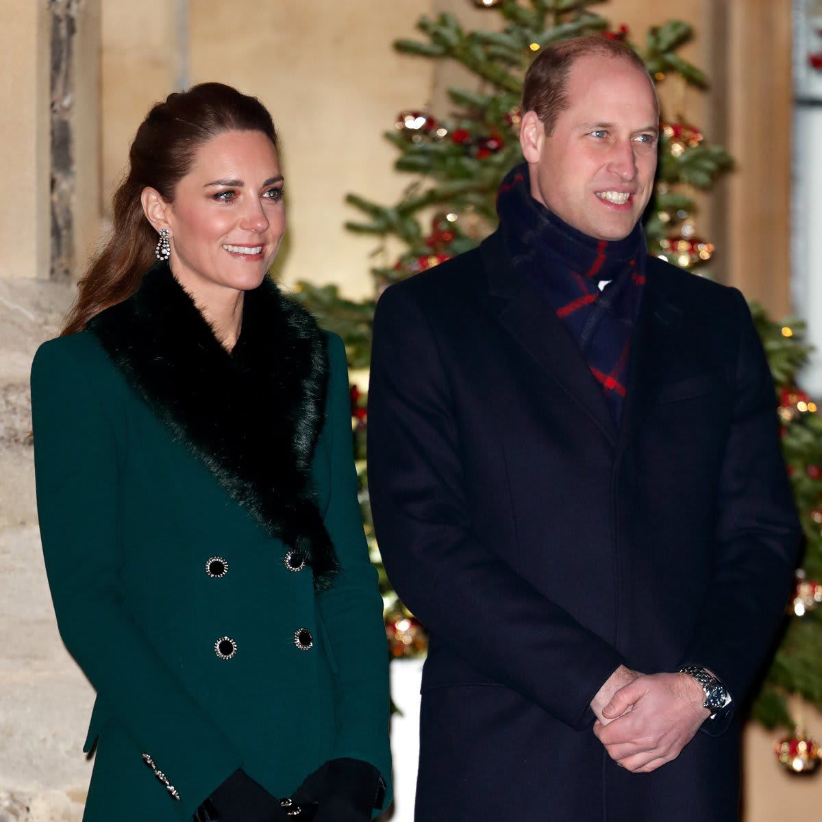 Prince William will read at the service, which was spearheaded by the Duchess of Cambridge,