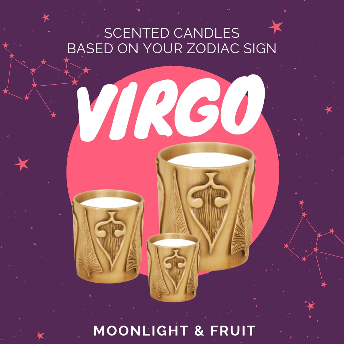 Candle scents based on your zodiac sign: VIRGO