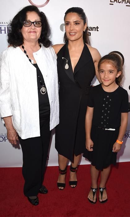 Salma Hayek daughter Valentina Paloma red carpet