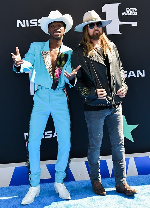 Lil Nas X and Billy Ray Cyrus 2019 BET Awards