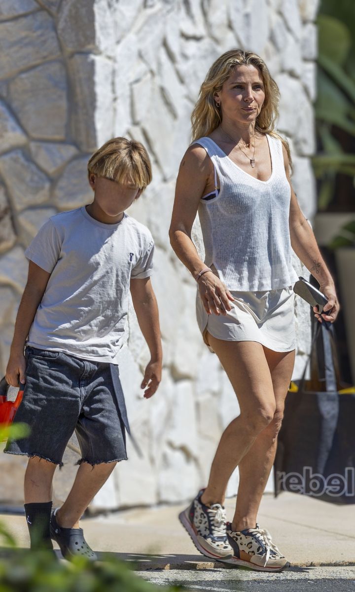 Elsa Pataky and her son Tristan