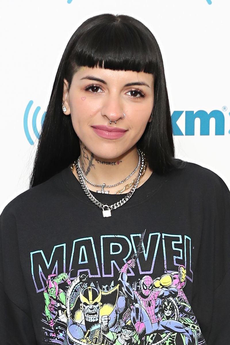 Recording artist Cazzu visited the SiriusXM Studios in New York City on July 26, 2019. 