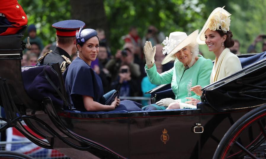 Meghan Markle 2019 Trooping the Colour outfit Kate