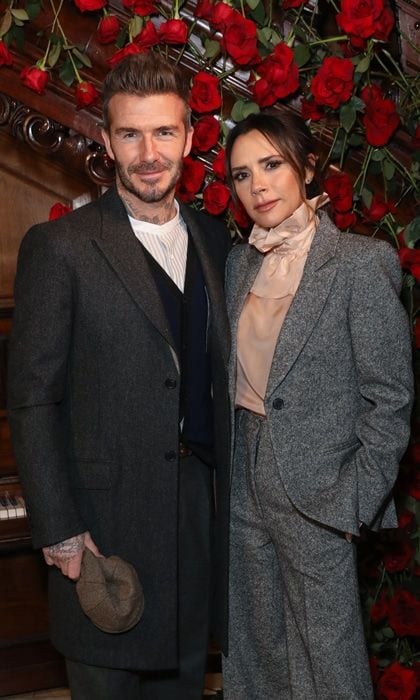 David Beckham and Victoria Beckham