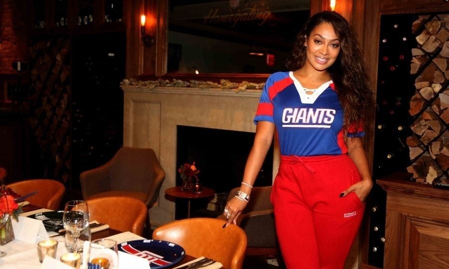 LaLa Anthony joined forces with Kay Adams and Chef Christopher Zabita to host a fun "Friendsgiving" with the NFL on November 9 at Society Cafe in NYC. LaLa showed off some serious fandom, repping the Giants gear from head to toe at the "NFL Homegating celebration." Guests enjoyed a delicious meal and an exciting cocktail demo.
Photo: Luiz C. Ribeiro/AP Images for NFL