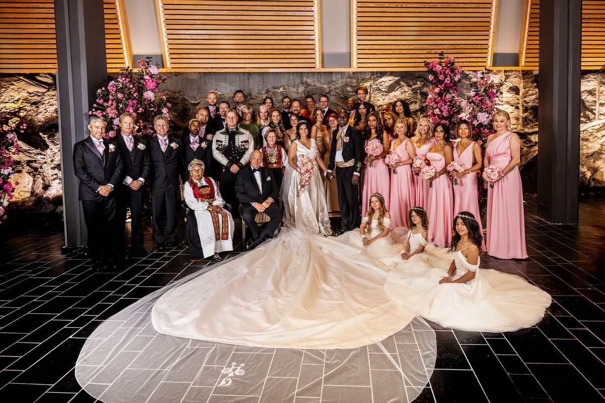 Princess Märtha Louise and Durek Verrett wedding photo