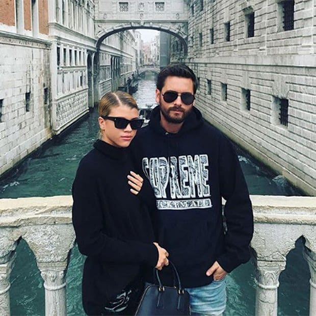 Sofia and Scott father of Kourtney Kardashian's three children, and a regular on reality TV show Keeping Up with the Kardashians have been dating for about nine months, and went public with their relationship in September of last year.
Photo: Instagram/@sofiarichie