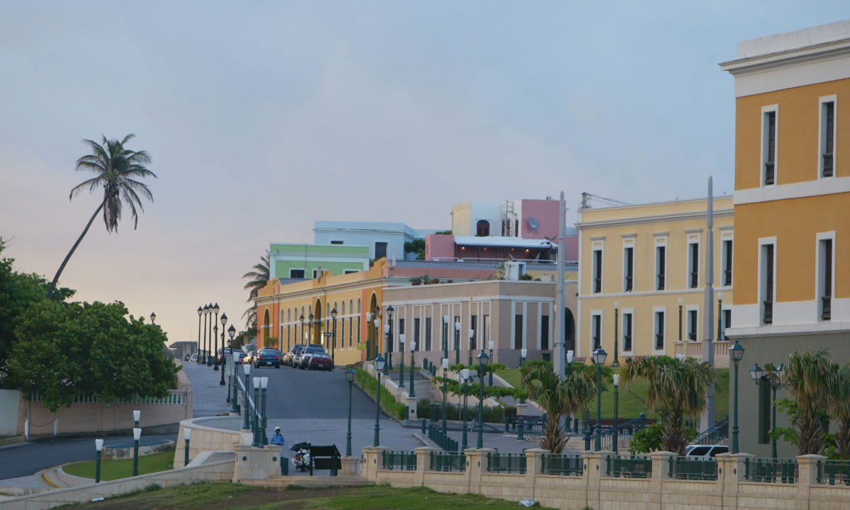 Old San Juan the original capital city of San Juan, Puerto Rico.