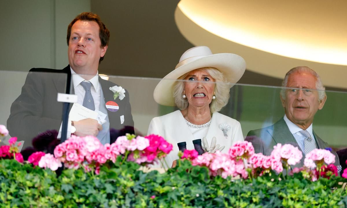 Her Majesty’s son also attended the first day of Royal Ascot 2023 