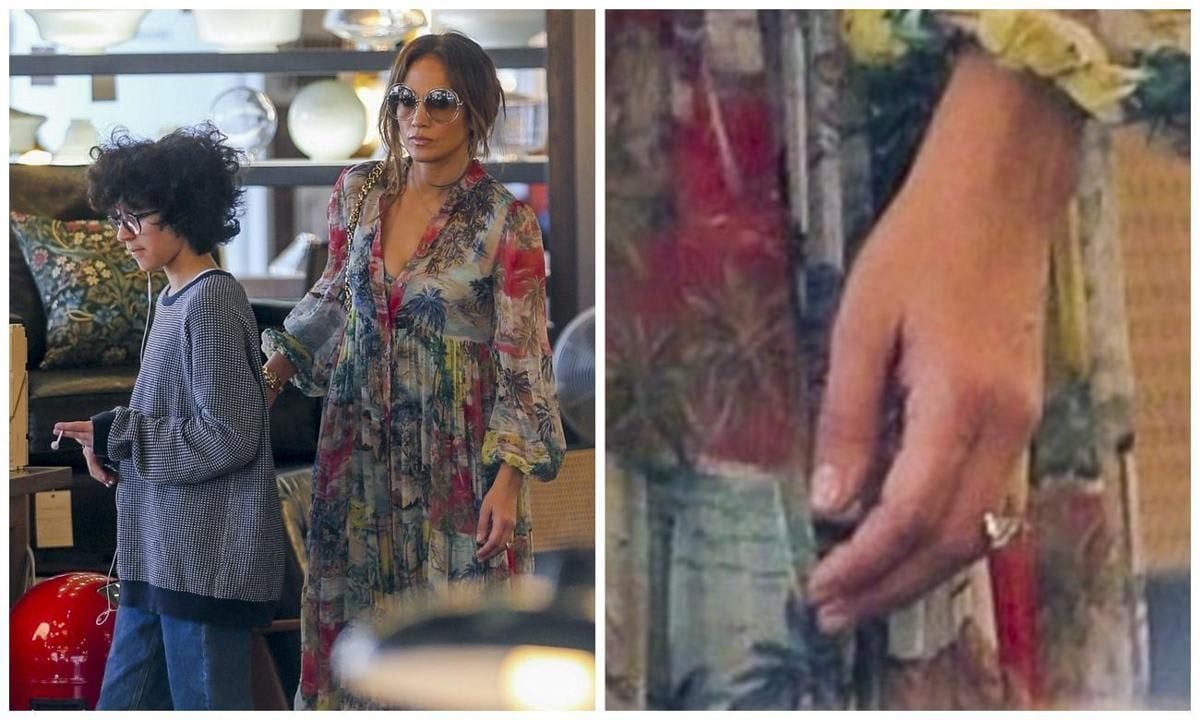 Jennifer Lopez engagement ring