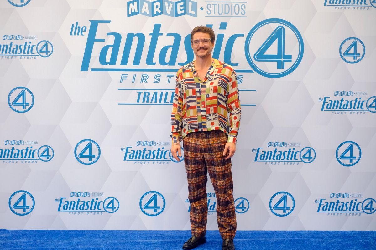 Pedro Pascal attends the Fantastic Four Trailer Launch