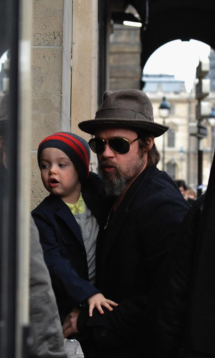 Brad Pitt and daughter Shiloh