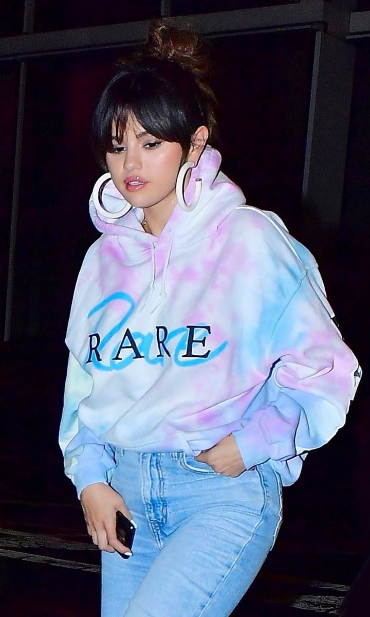 Selena Gomez is seen rocking her own merchandise as she heads to Bang Bang tattoo parlor after her Rare album release party in NYC.