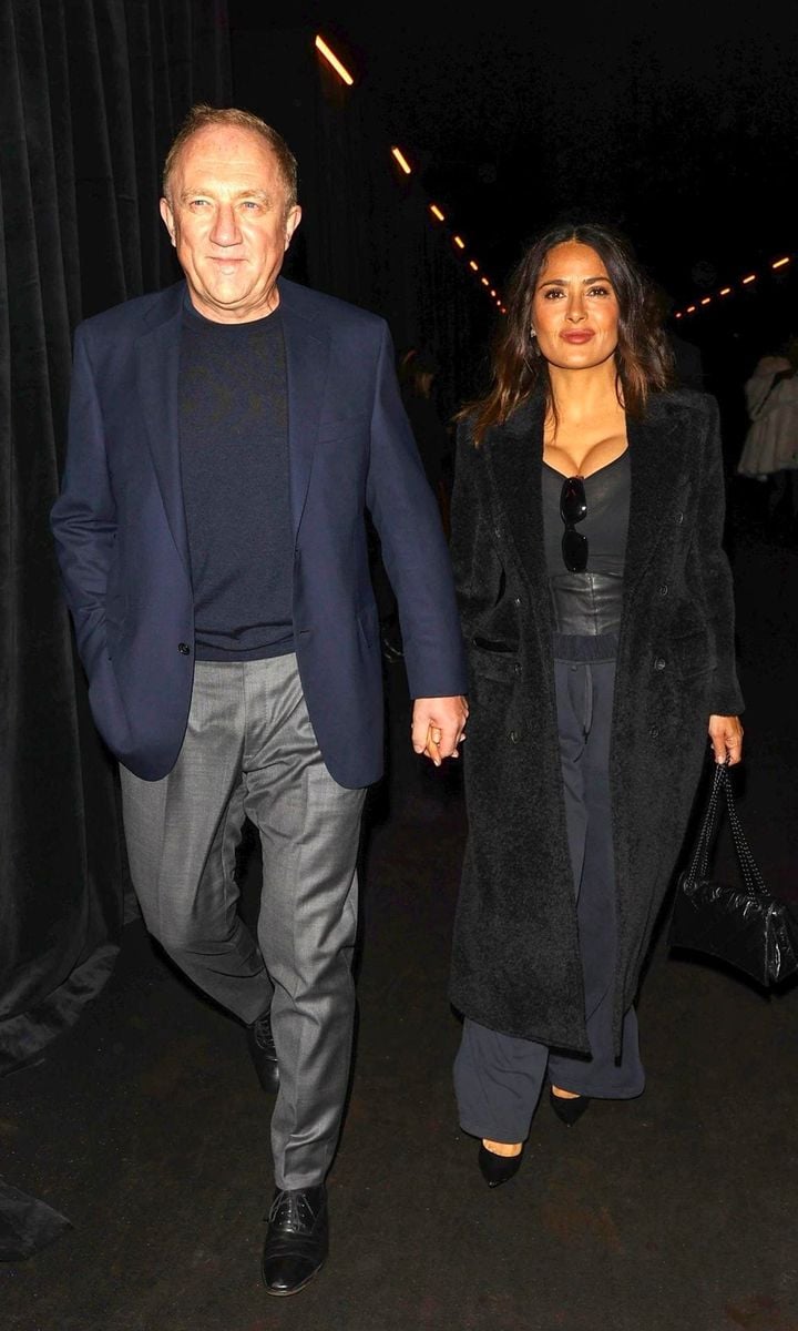 Salma Hayek and Francois Henri Pinault