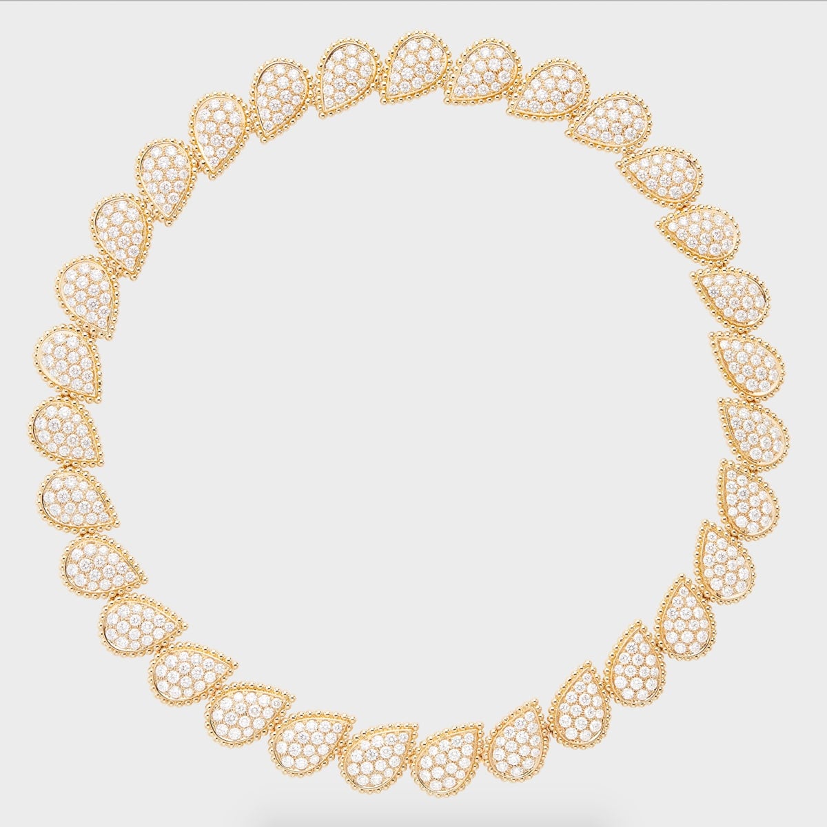 BOUCHERON Serpent Boheme necklace 31 motifs, diamonds and yellow gold